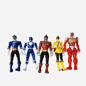 Vintage y2k Mighty Morphin Power Rangers Bandai bundle